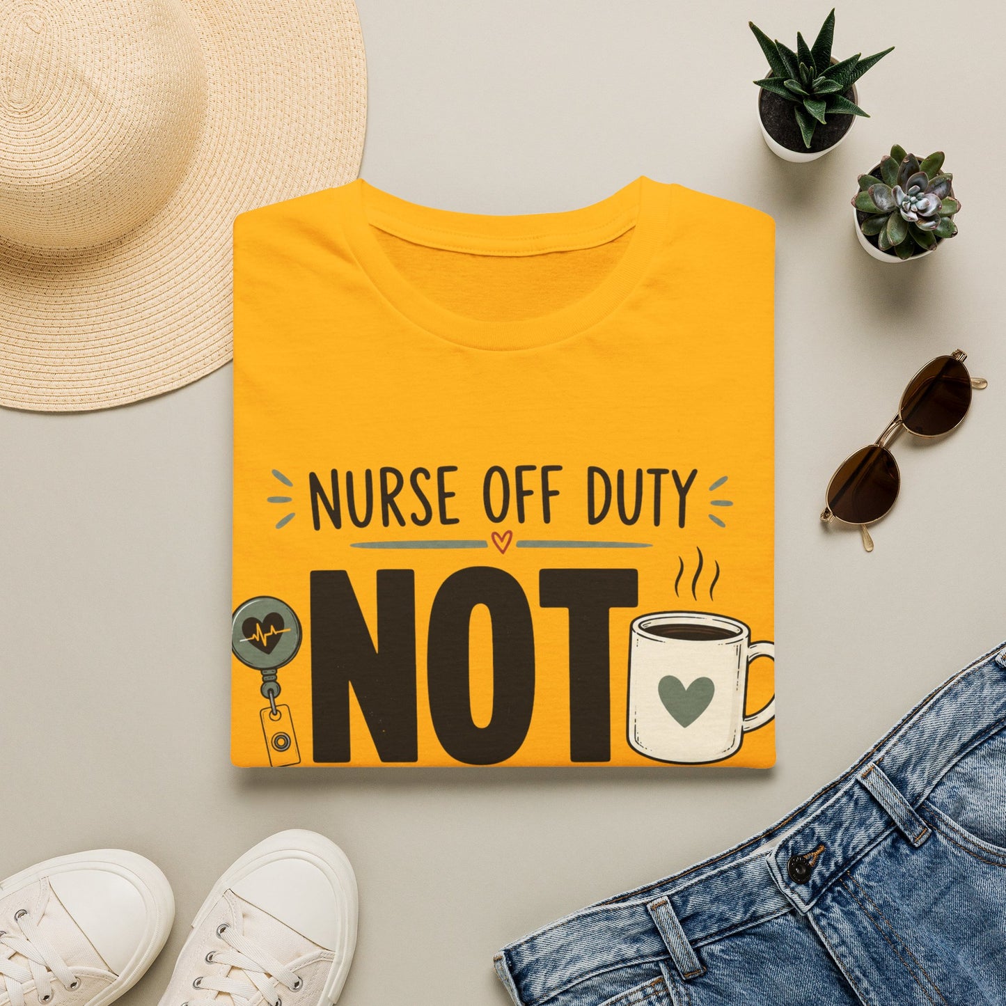 Nurse Off Duty Penguin T-shirt