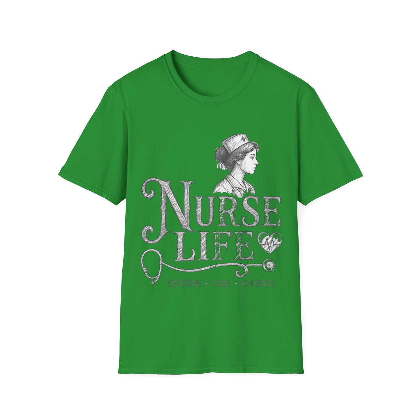 Caffeine Care Courage 303 T-shirt