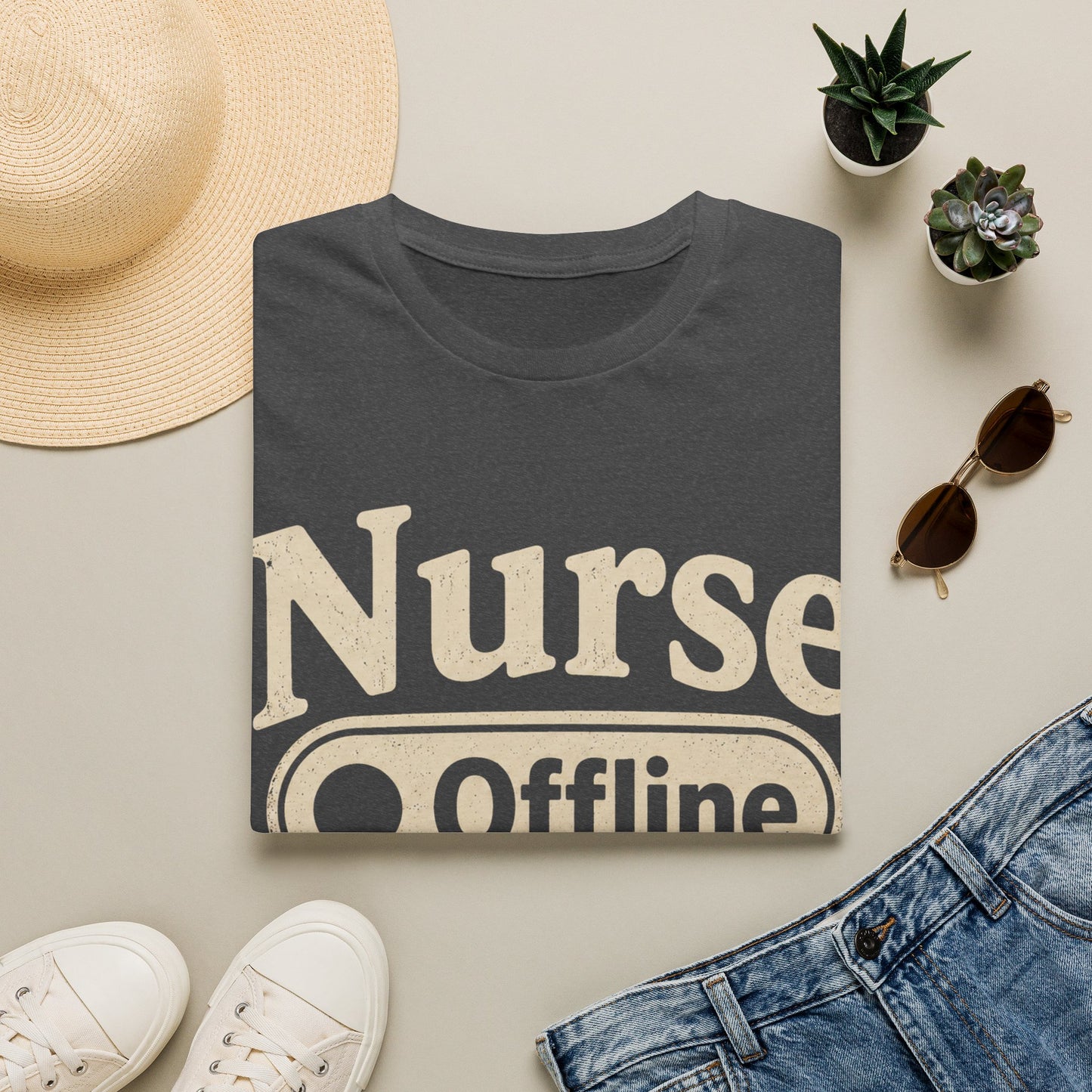 Nurse Offline Until Fed 213 T-shirt