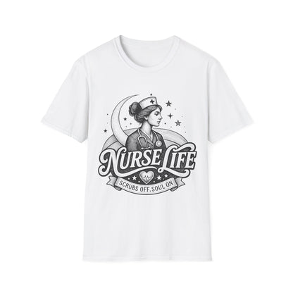 Nurse Life Scrubs Off Soul 289 T-shirt