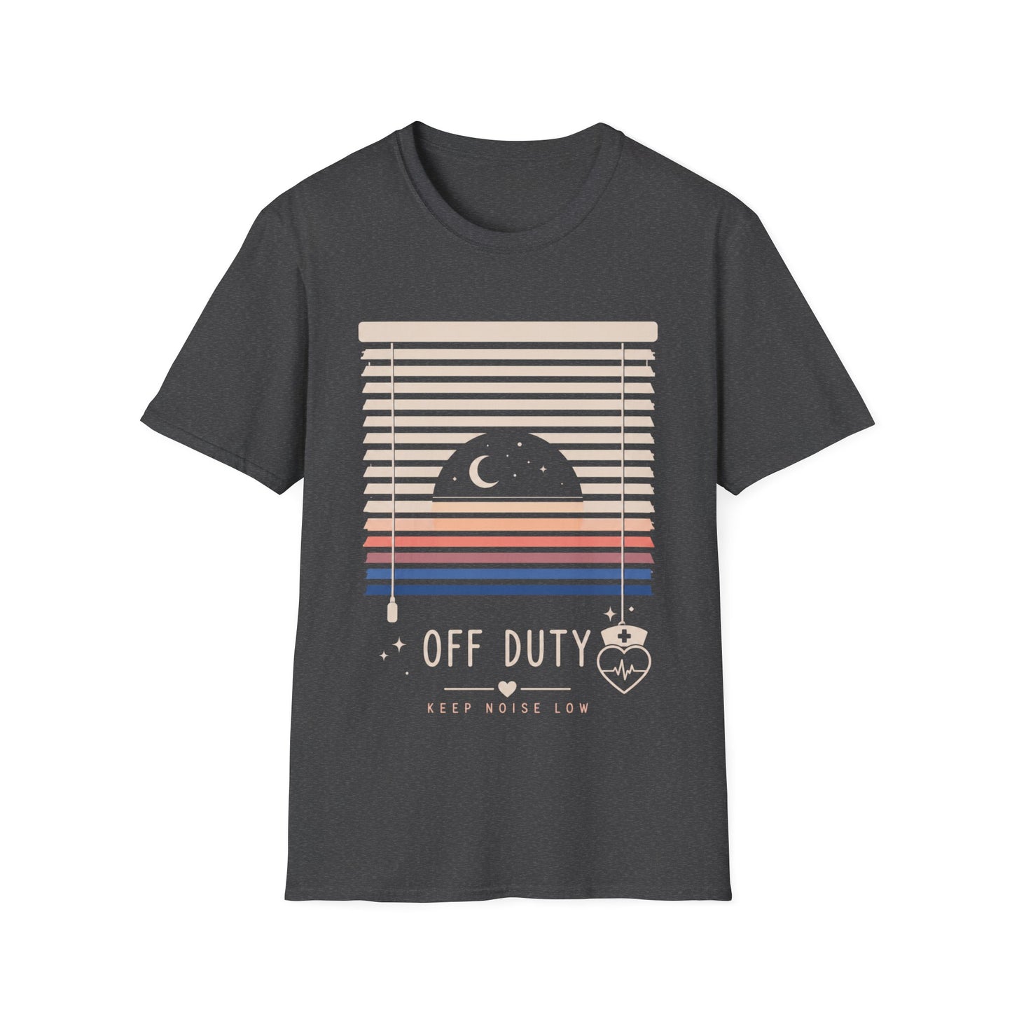 Off Duty Keep Noise Low T-shirt