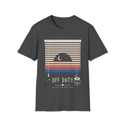 Off Duty Keep Noise Low T-shirt