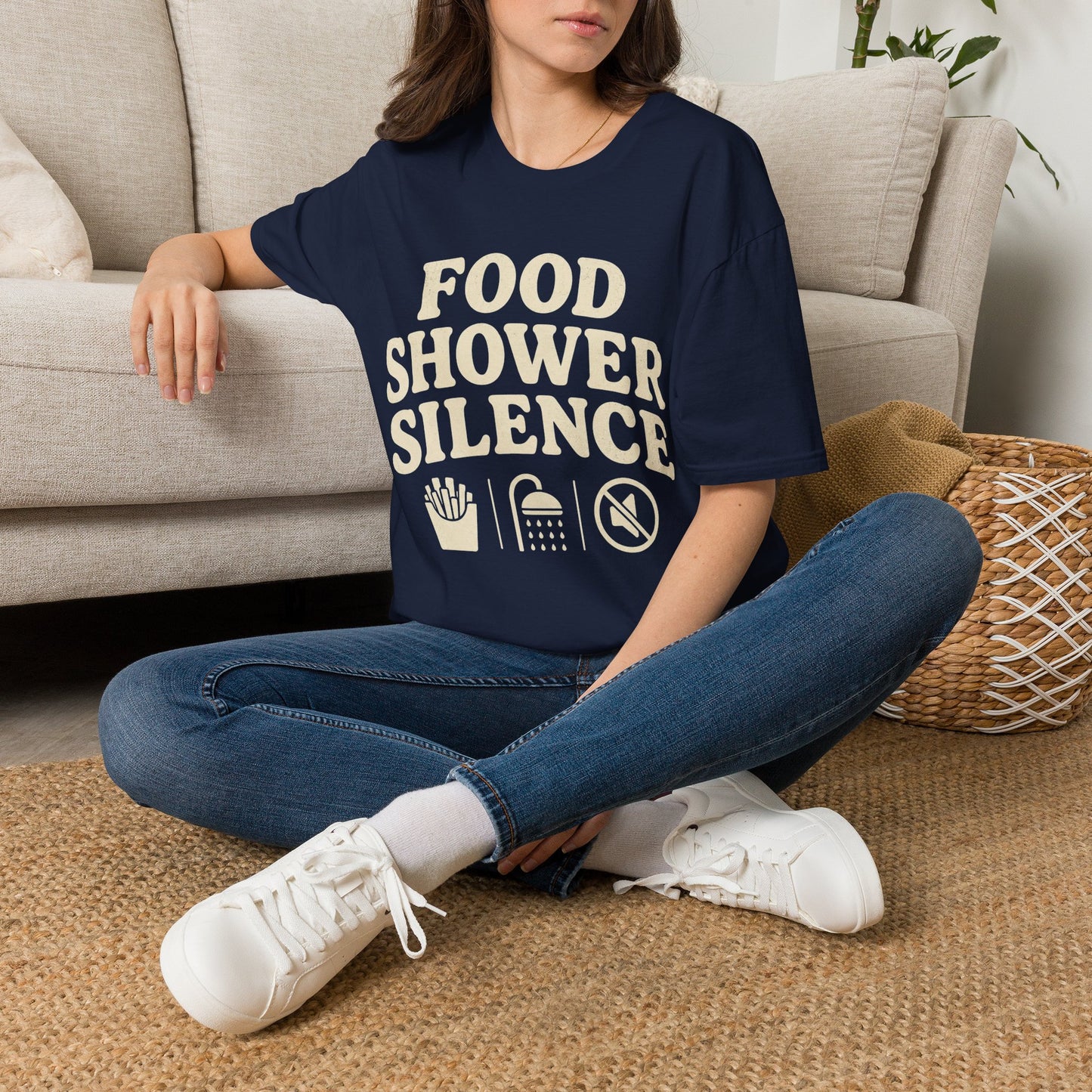 Food Shower Silence T-shirt