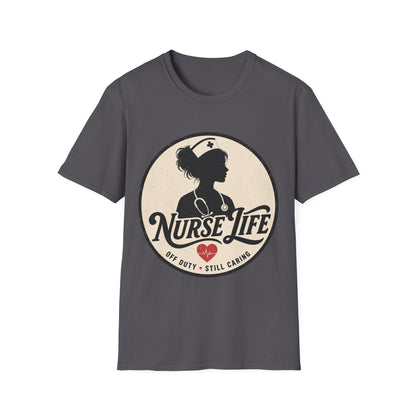 Nurse Life Off Duty Still Caring 292 T-shirt