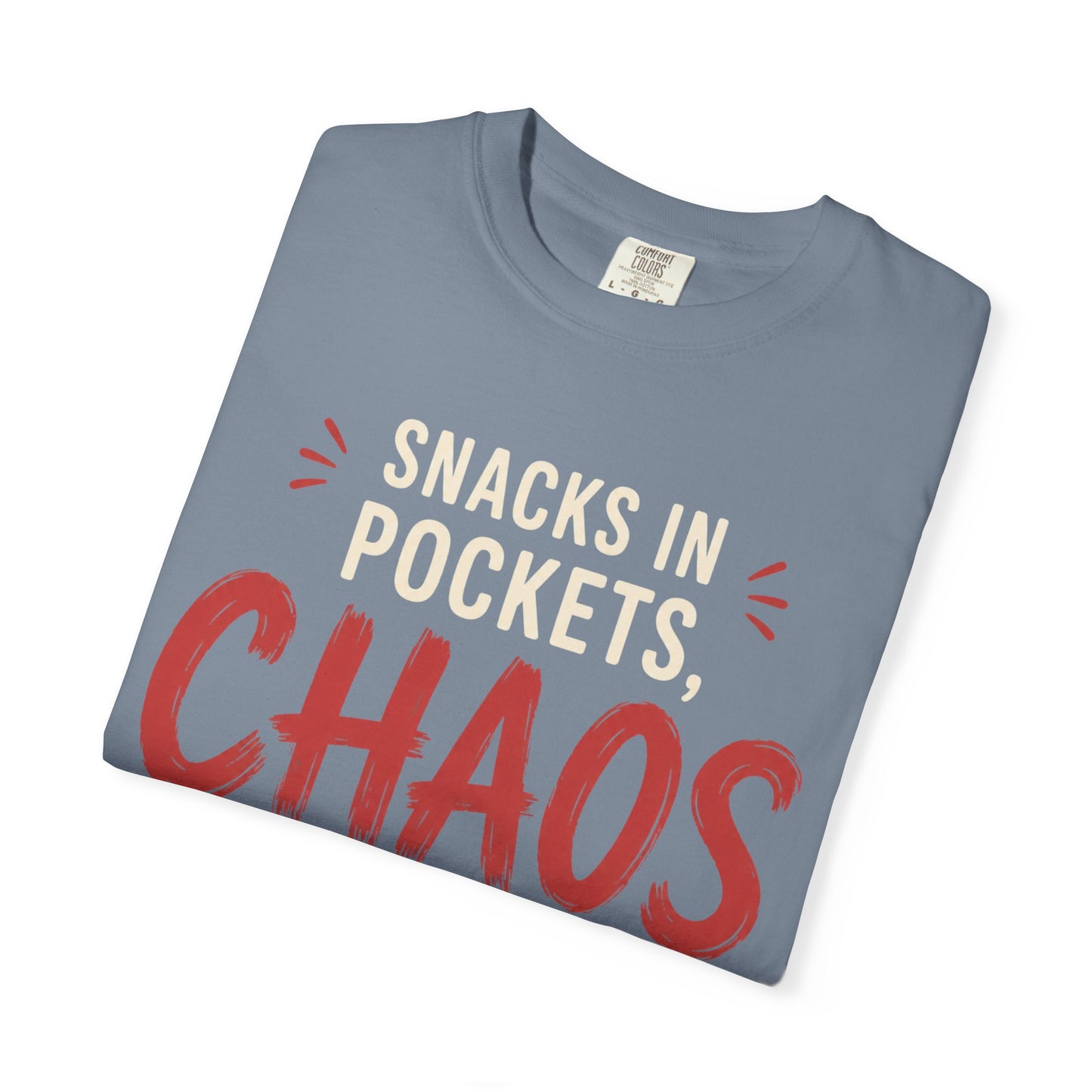 Snacks Pockets Chaos Heart T-Shirt