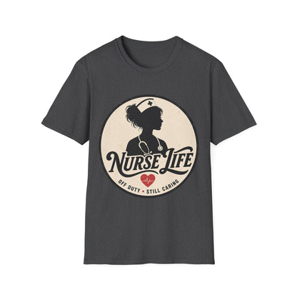 Nurse Life Off Duty Still Caring 292 T-shirt