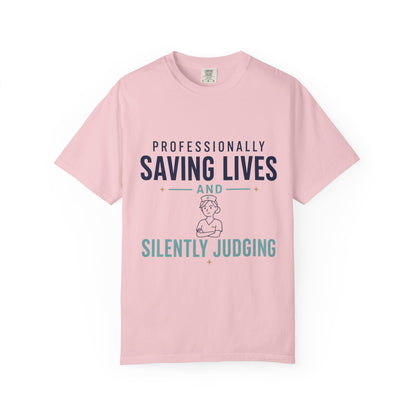 Professionally Saving Silently Judging