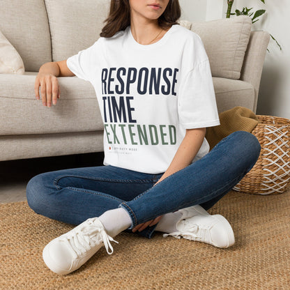 Response Time Extended T-shirt