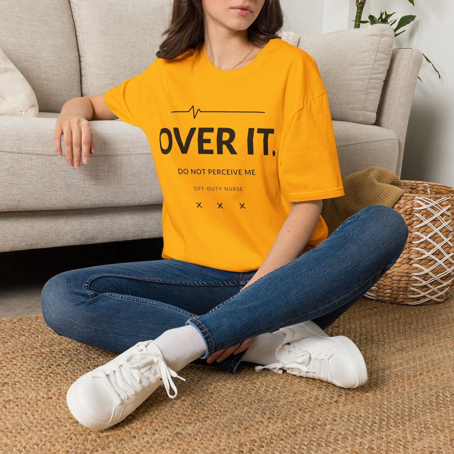 Over It Do Not Perceive Me T-shirt