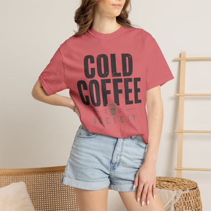 Cold Coffee Society Cup T-Shirt