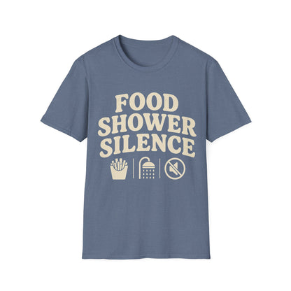 Food Shower Silence T-shirt