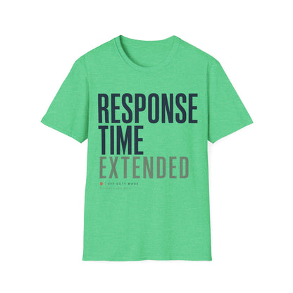 Response Time Extended T-shirt