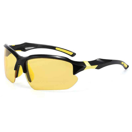 Polarized Half Frame Sunglasses UV400 TAC Lens Driving Cycling Unisex – Rayzora Half Glare