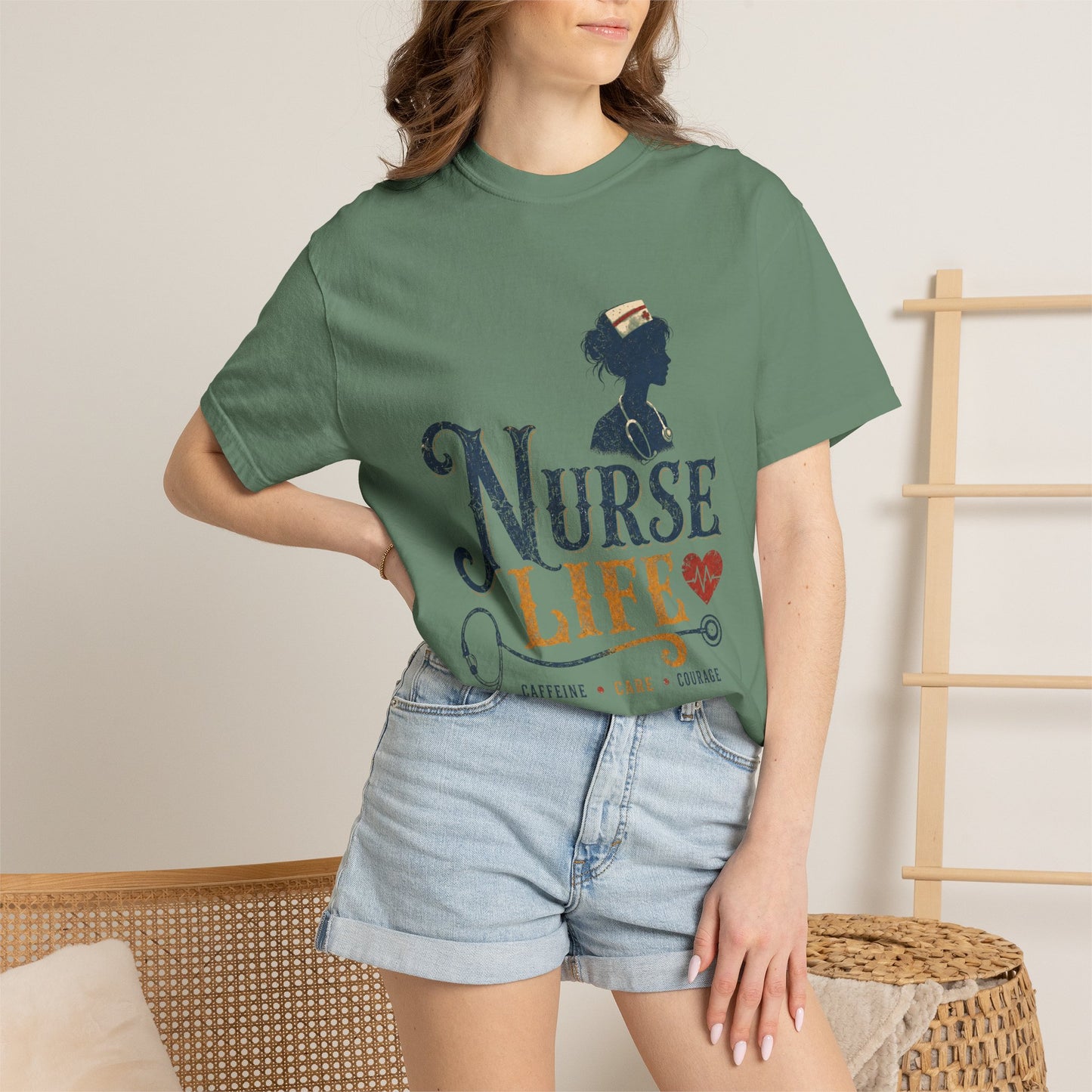 Caffeine Care Courage T-Shirt