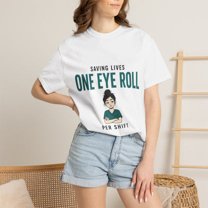 Saving Lives One Eye Roll