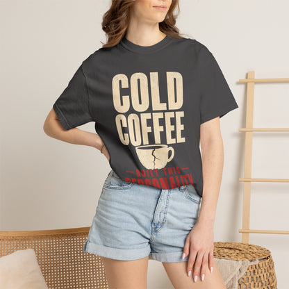 Cold Coffee Personality T-Shirt