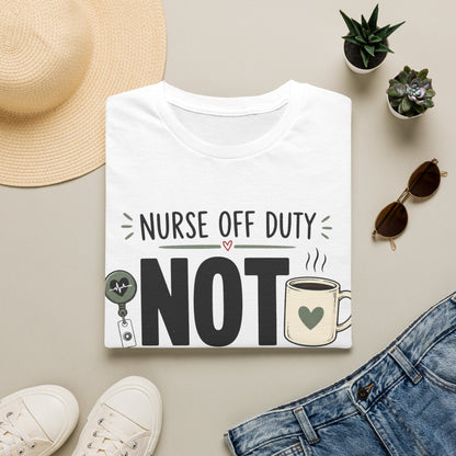 Nurse Off Duty Penguin T-shirt