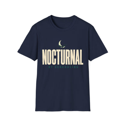 Nocturnal By Scheduling T-Shirt