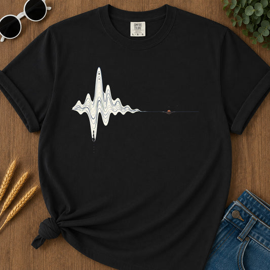 Bad Timing T-Shirt - Black Mockup