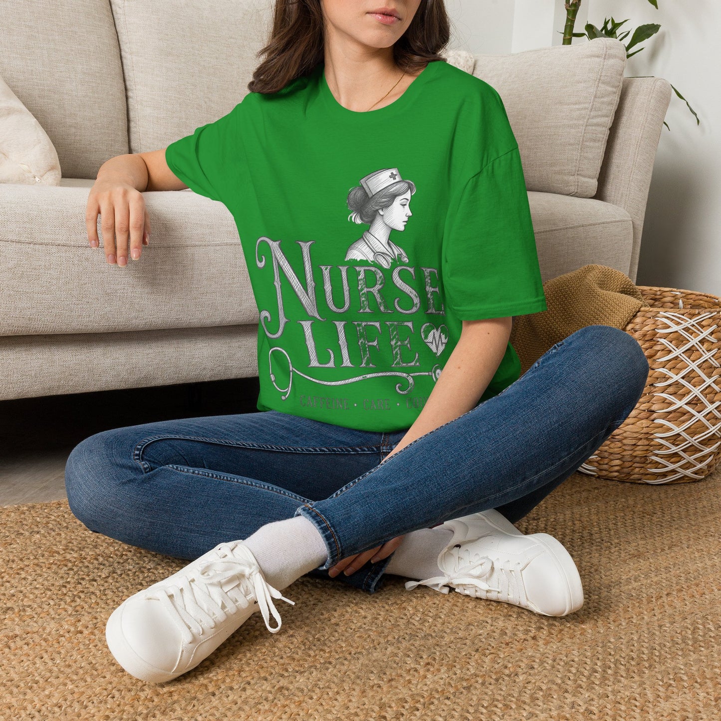 Caffeine Care Courage 303 T-shirt