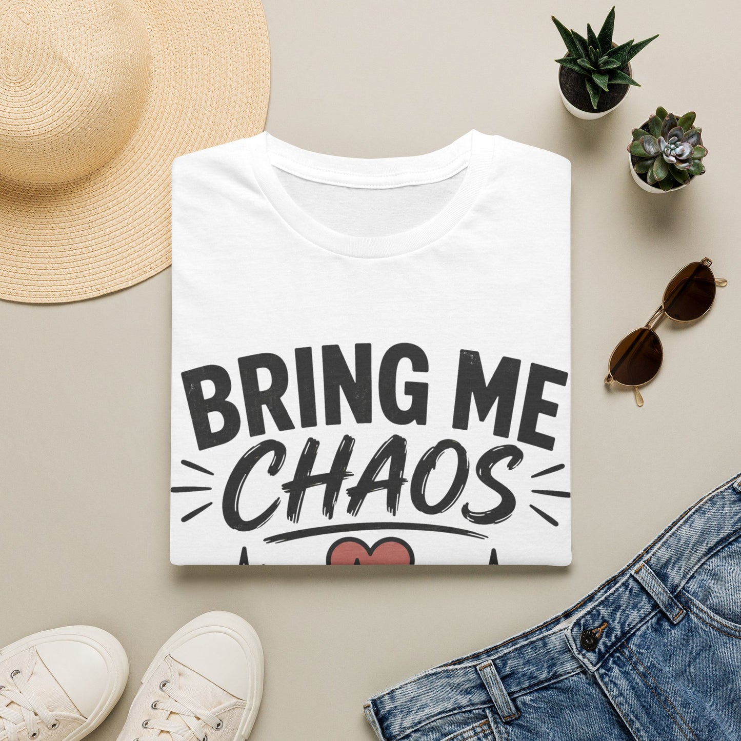 Bring Chaos Warm Blanket T-shirt