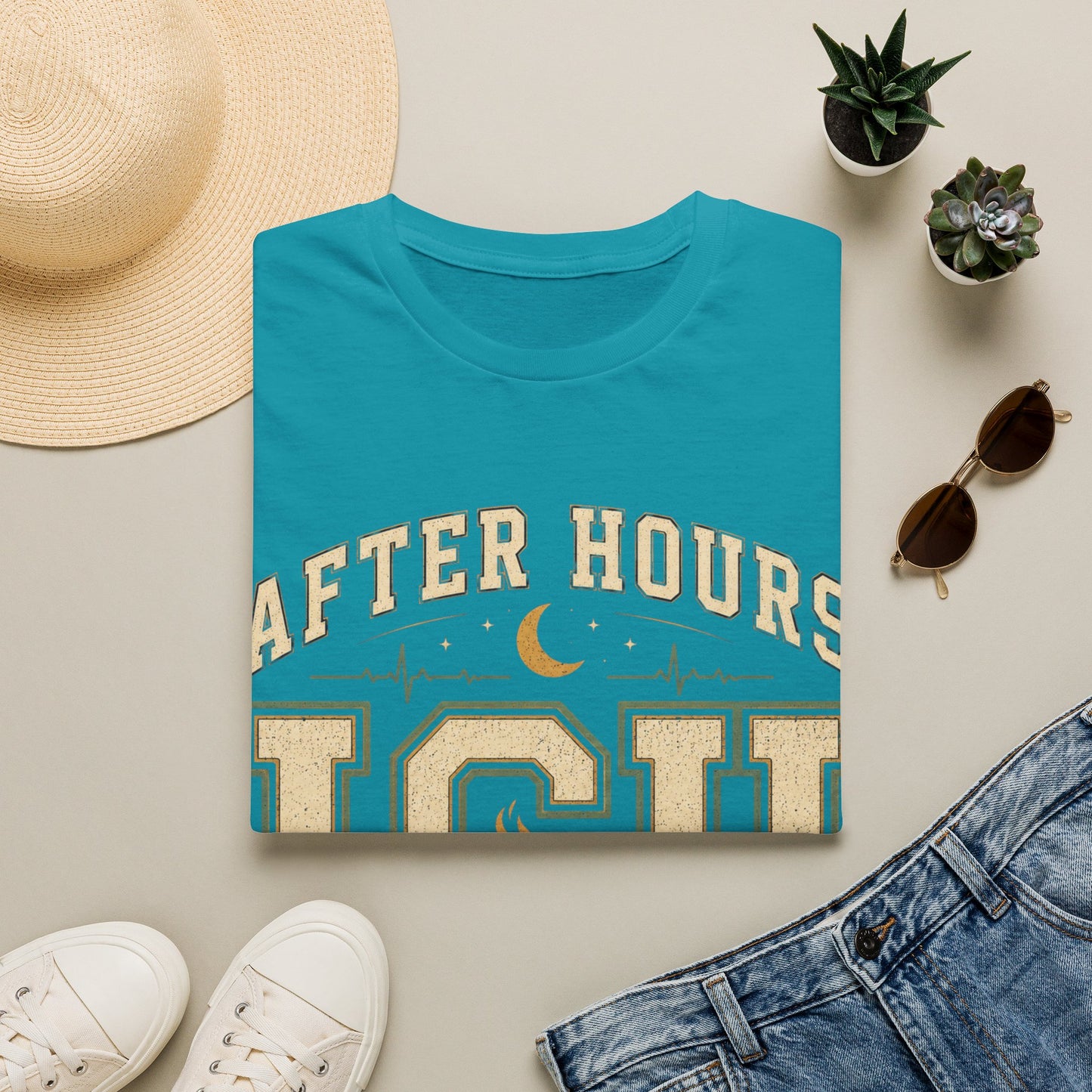 Night Shift Cream T-shirt