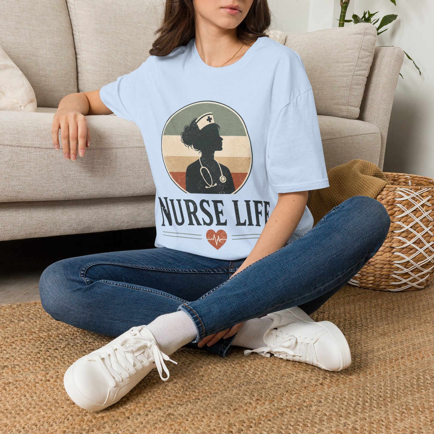 Nurse Life Vintage T-shirt