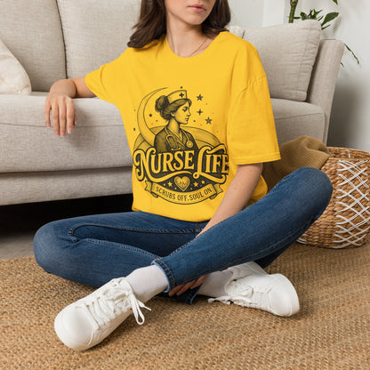 Nurse Life Scrubs Off Soul 289 T-shirt