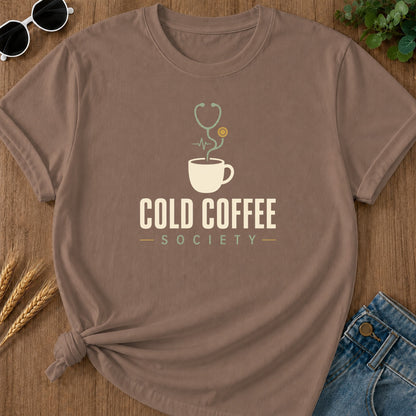 No Pulse No Problem 267 T-Shirt - Espresso Mockup