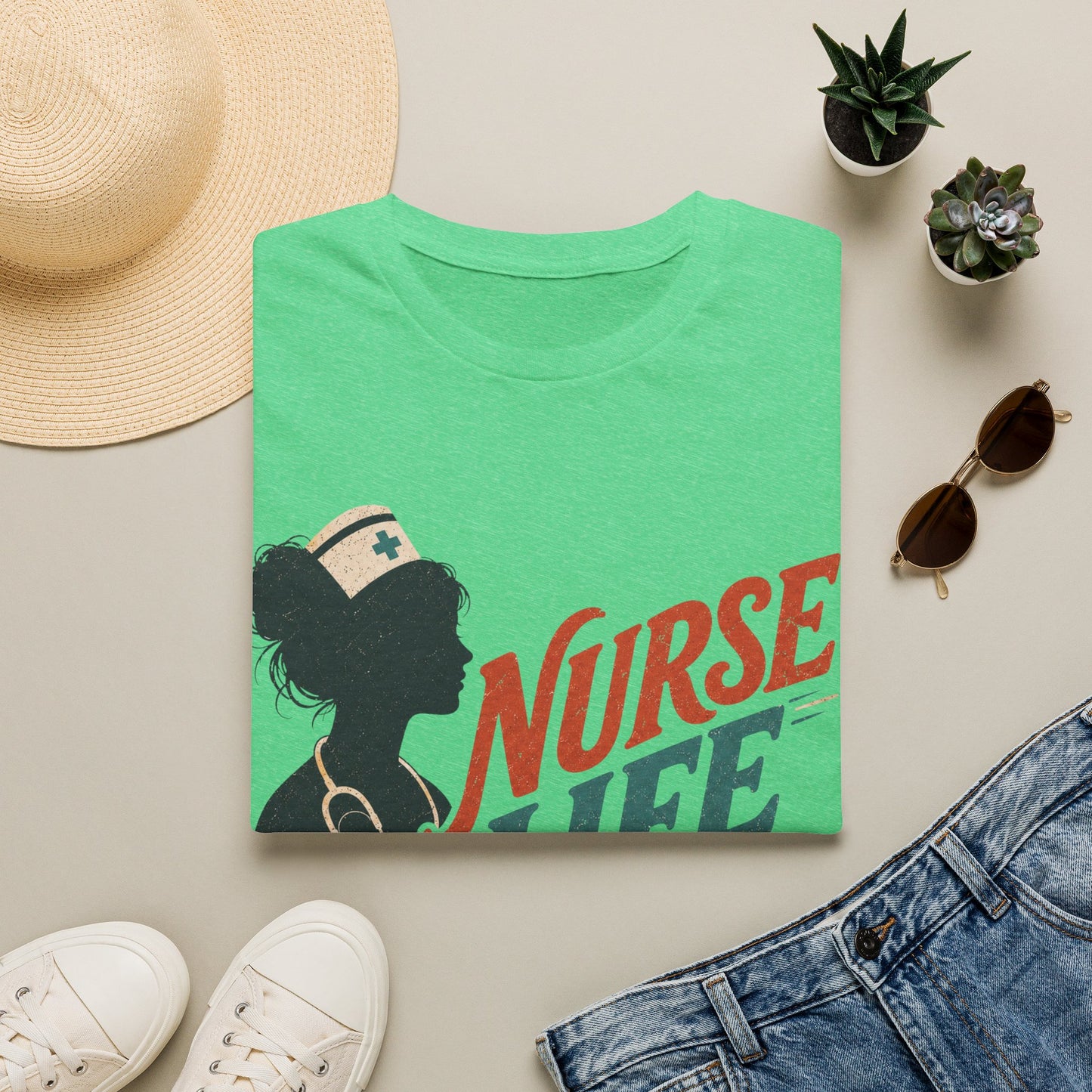 Nurse Life Built Shift T-shirt
