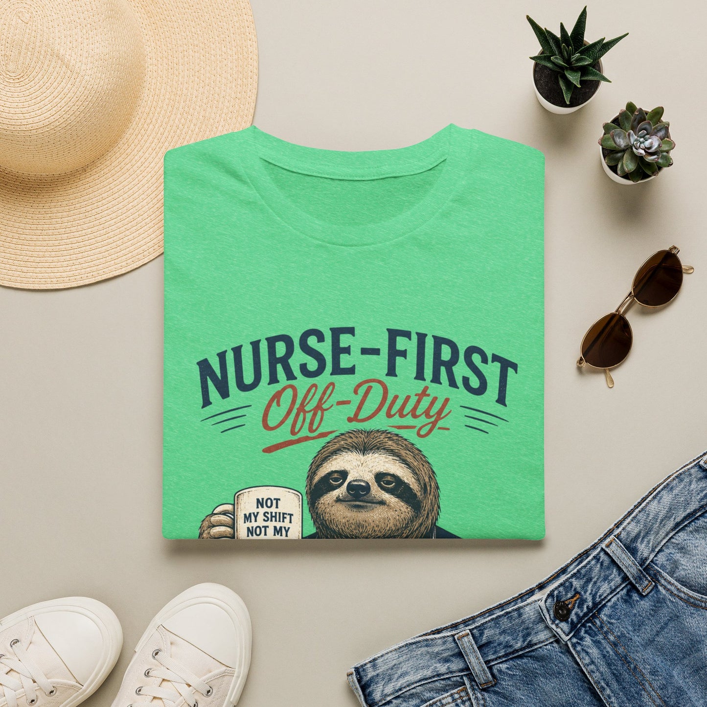 Nurse First Off Duty T-shirt