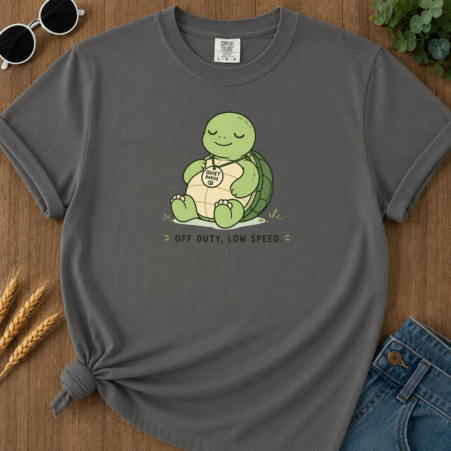 Dnd Duck Blanket 285 T-Shirt - Pepper Mockup