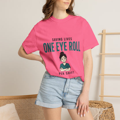 Saving Lives One Eye Roll