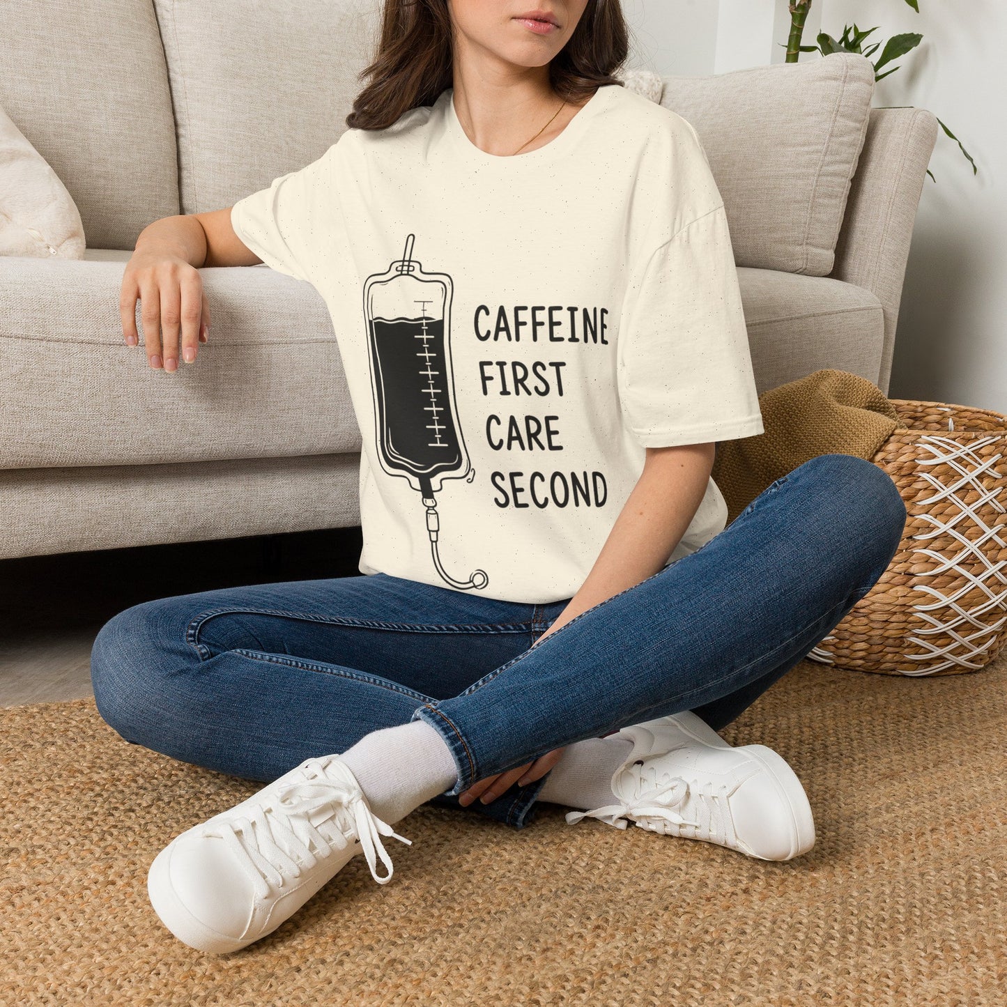 Caffeine First Care Second 110 T-shirt