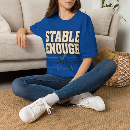 Stable Enough Finish Shift T-shirt