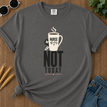 Off Duty T-Shirt - Pepper Mockup