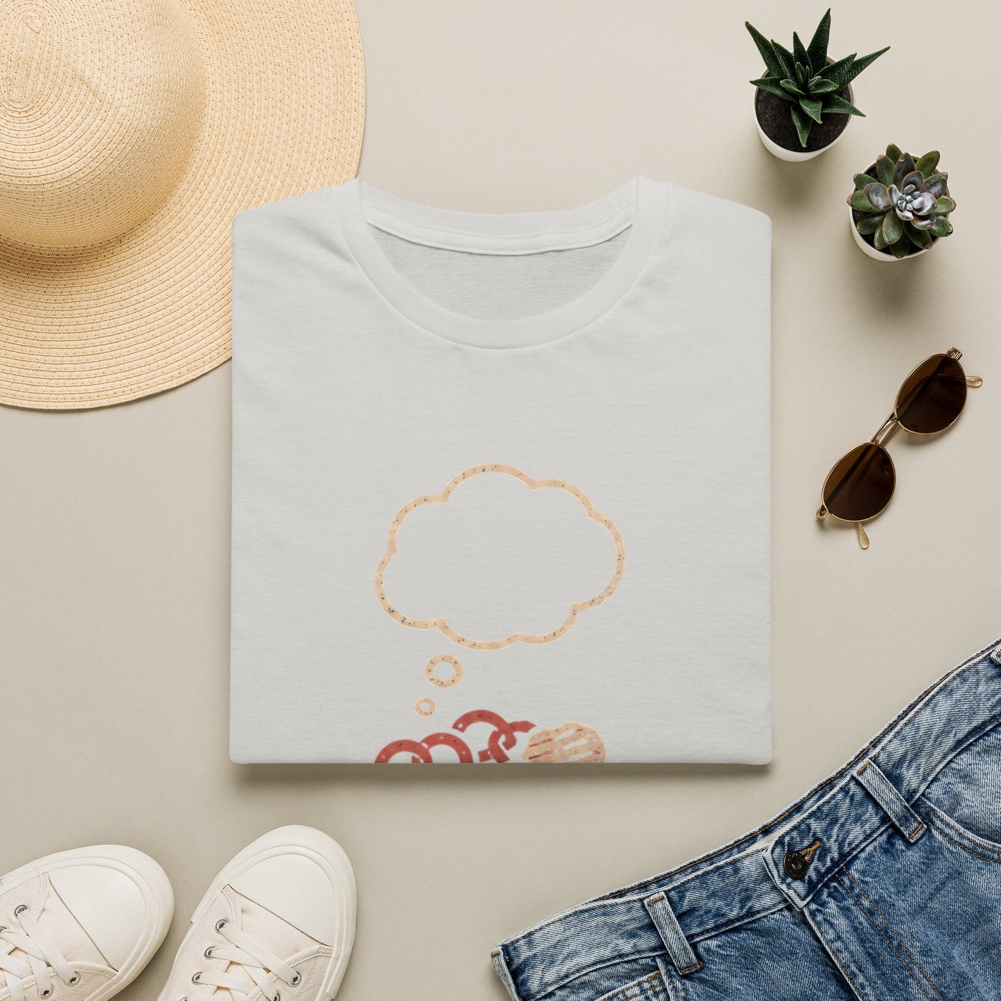 No Thoughts Snacks T-shirt