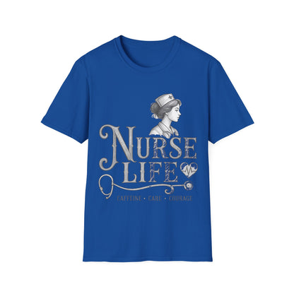 Caffeine Care Courage 303 T-shirt