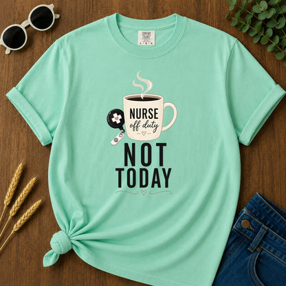 Not Today Key T-Shirt - Island Reef Mockup