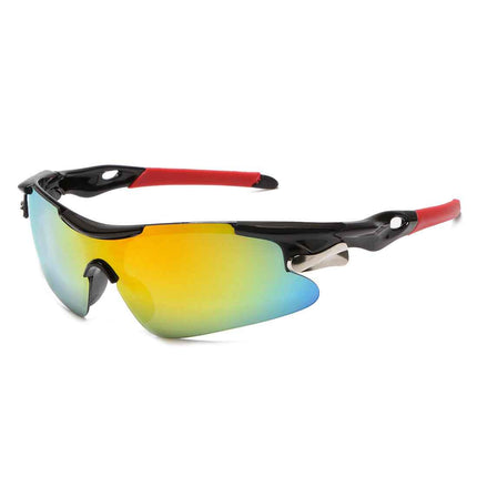 Windproof Sports Sunglasses UV400 Half Frame Cycling Unisex – Rayzora Wind Shield