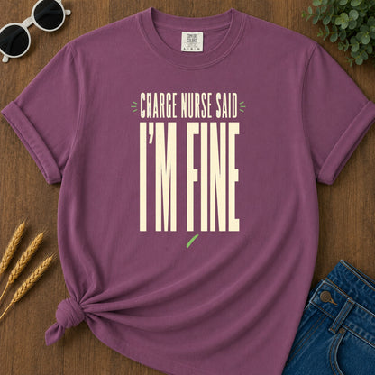 Fine Condensed T-Shirt - Berry Mockup