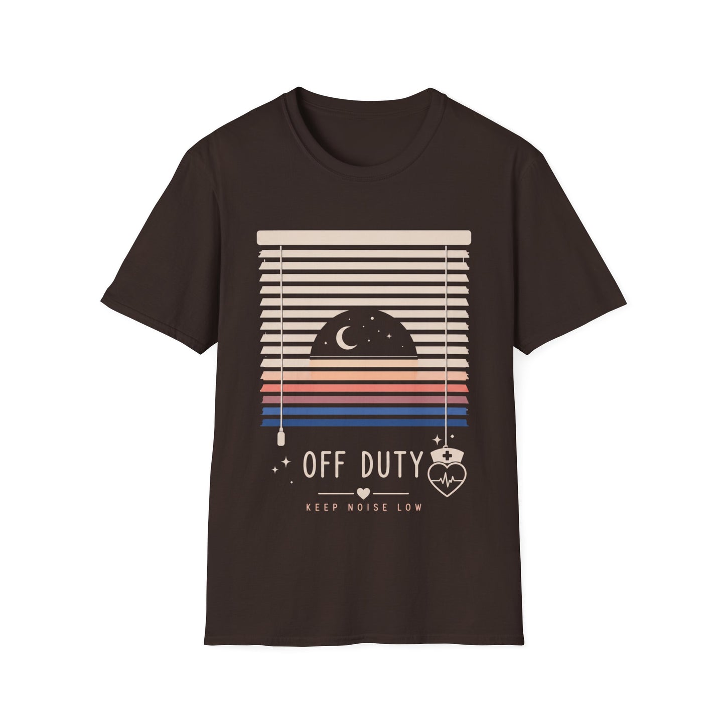 Off Duty Keep Noise Low T-shirt