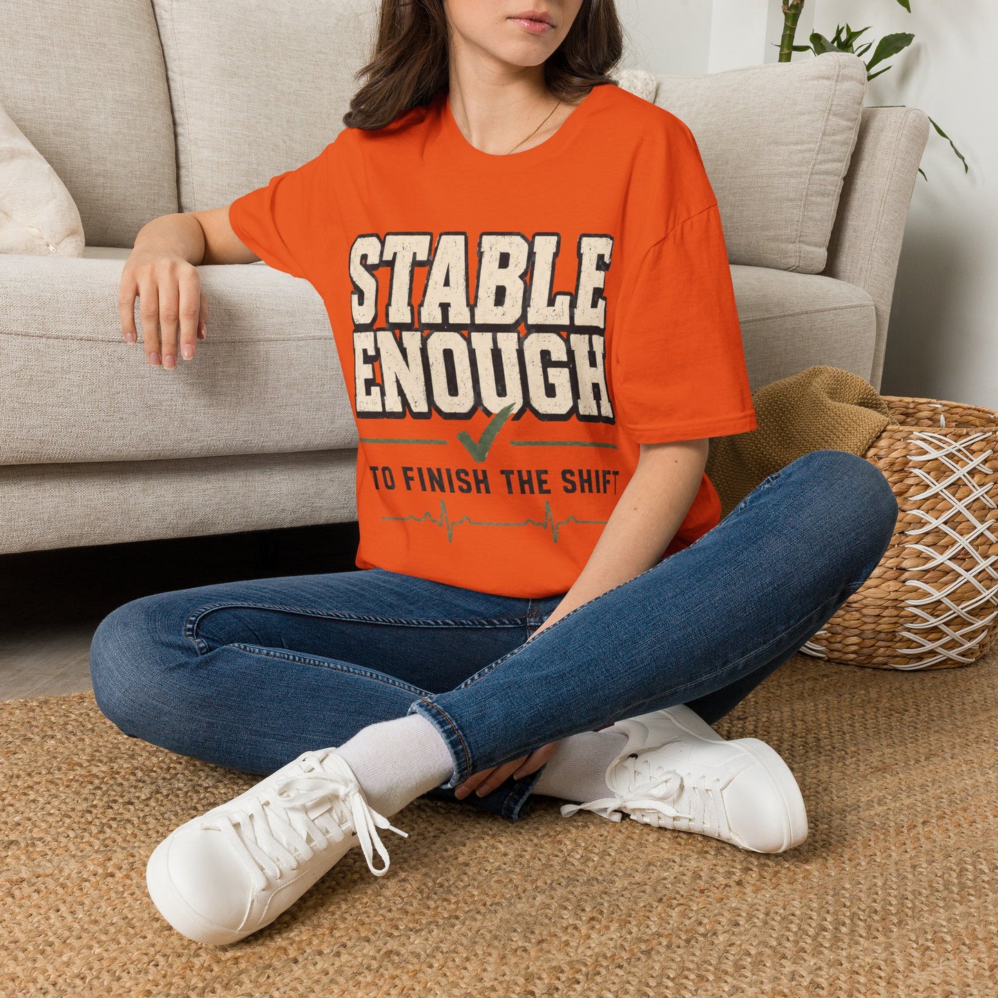 Stable Enough Finish Shift T-shirt