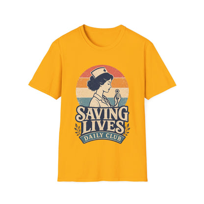 Saving Lives Daily Club 286 T-shirt