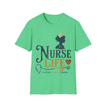 Caffeine Care Courage 302 T-shirt