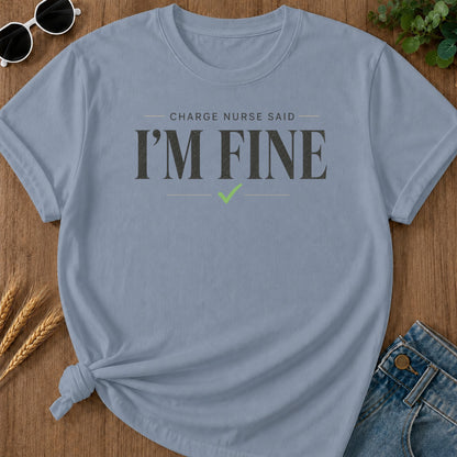 Fine Vintage T-Shirt - Blue Jean Mockup