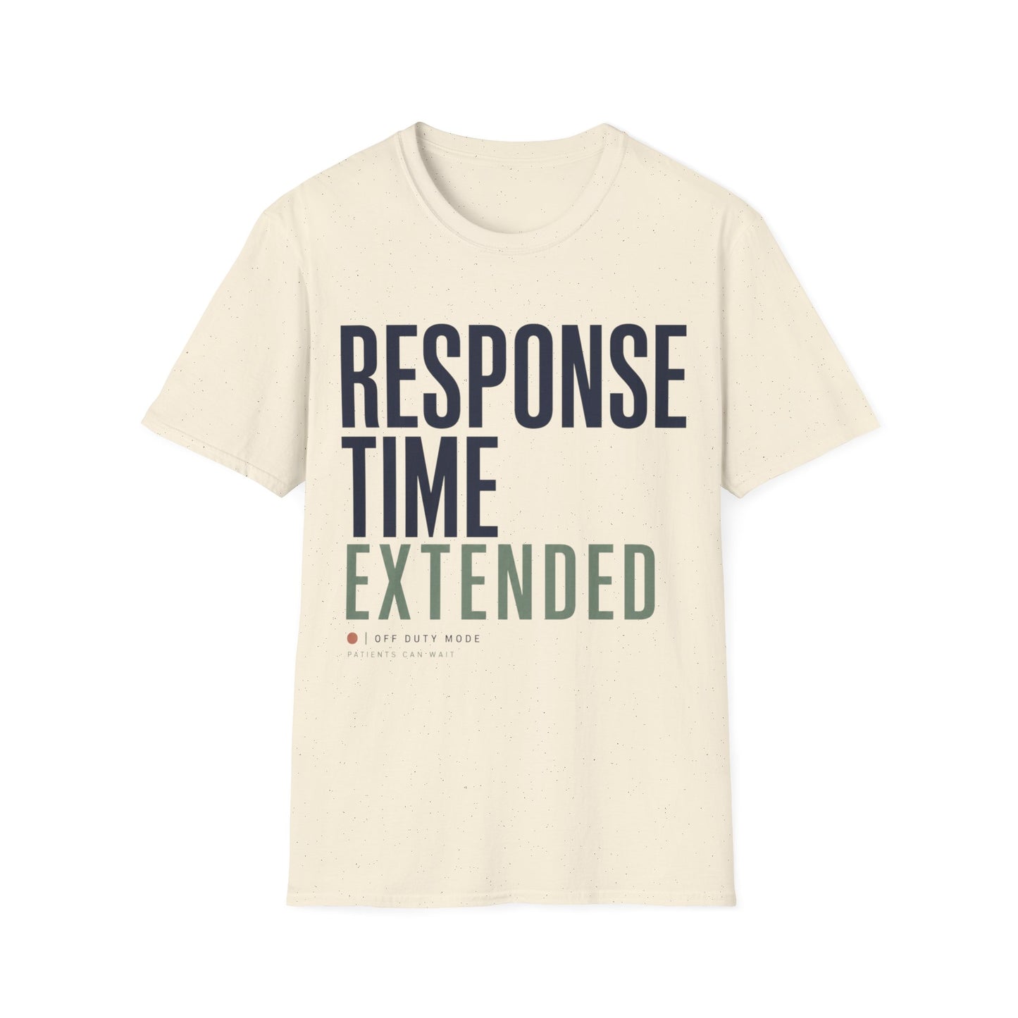 Response Time Extended T-shirt