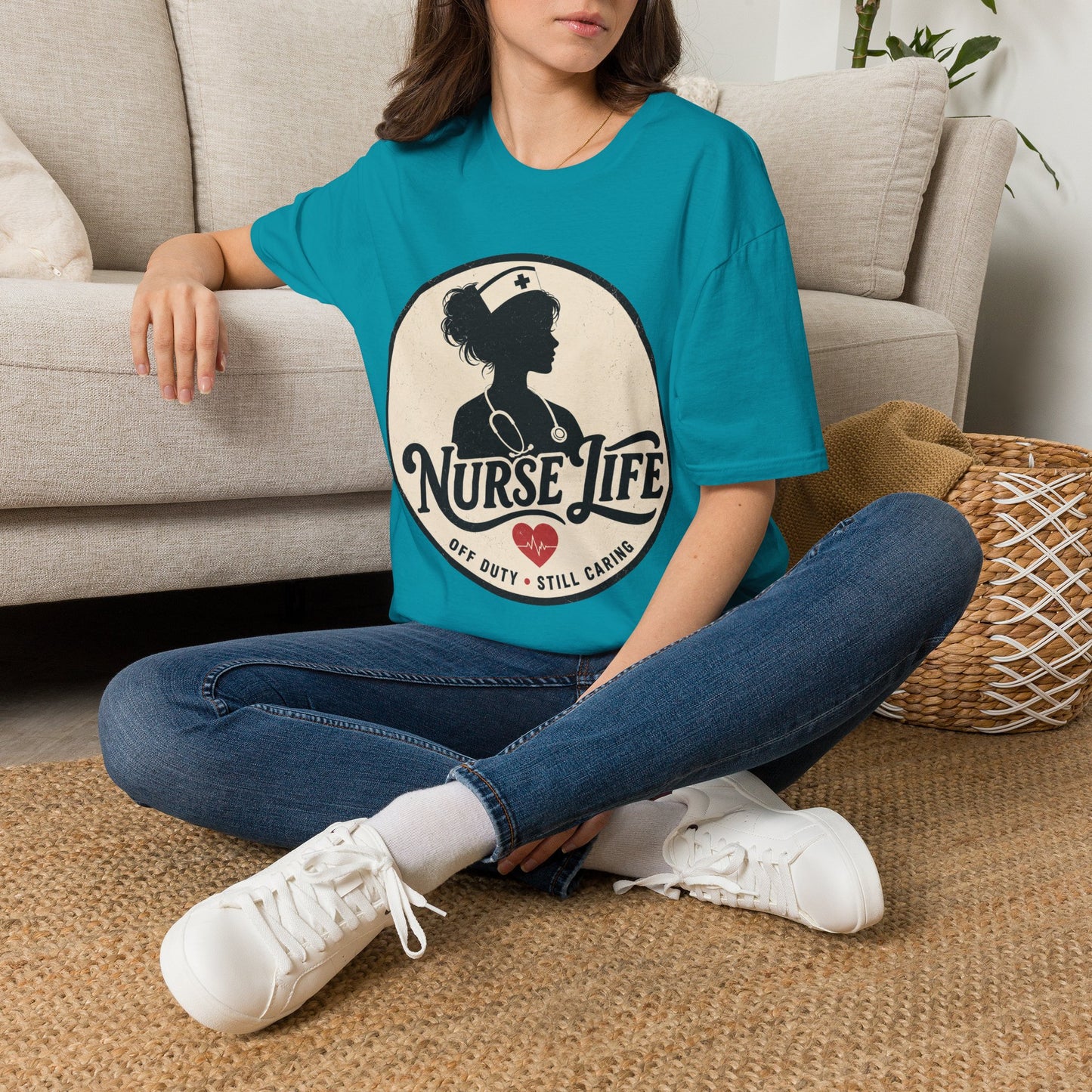 Nurse Life Off Duty Still Caring T-shirt