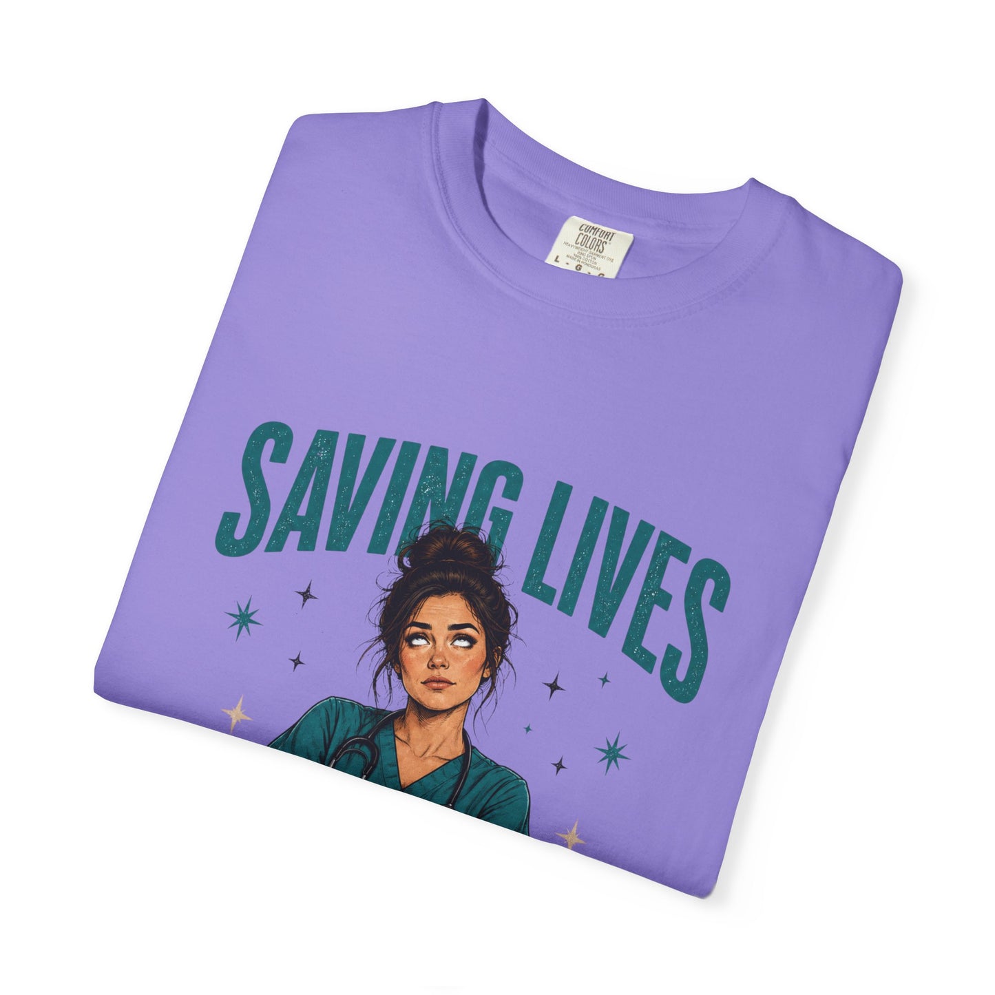 Saving Lives Eye Roll T-Shirt