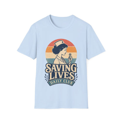 Saving Lives Daily Club 286 T-shirt